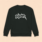 Sweatshirt — 'AURA' Rock Logo Organic Crewneck