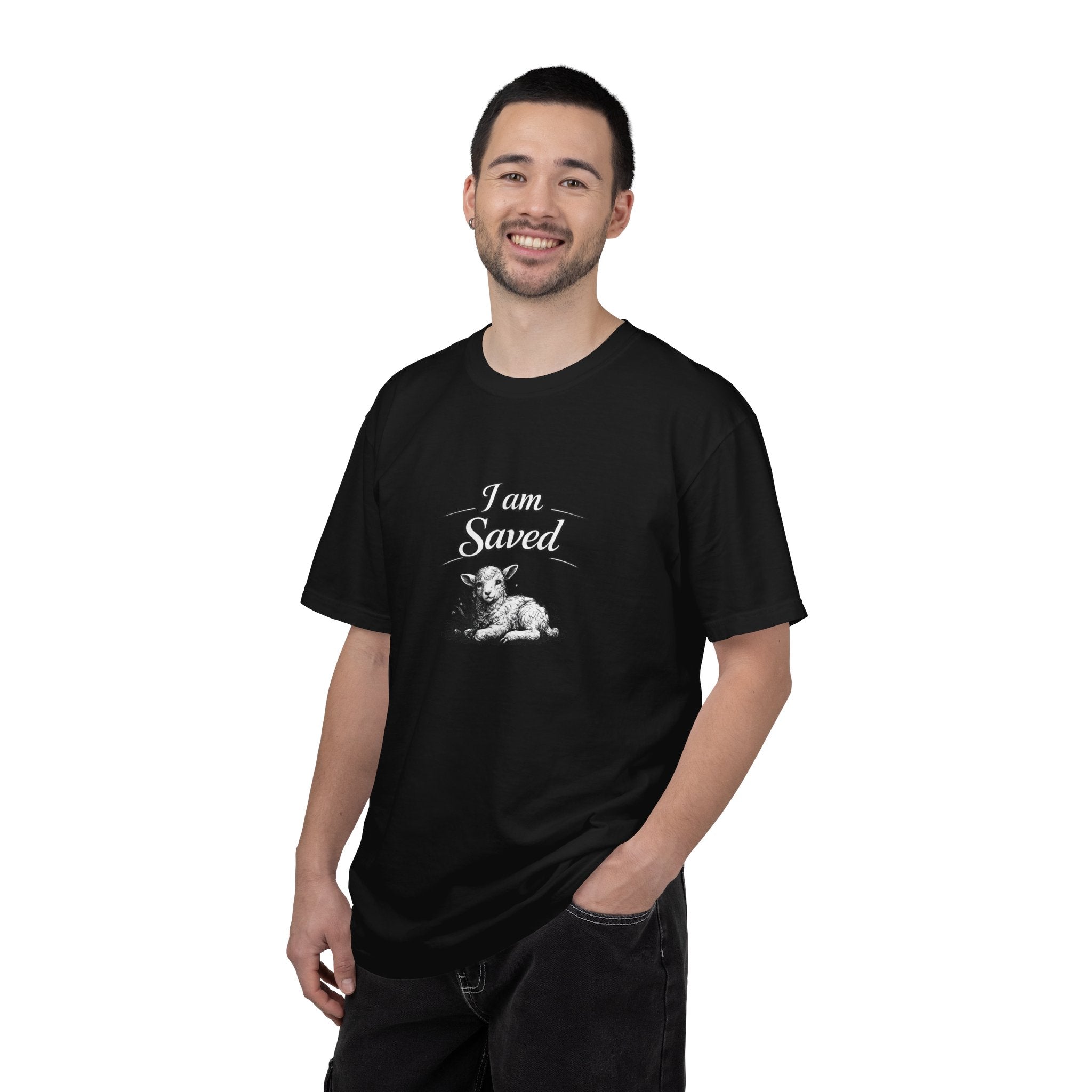 I am Saved - Good Friday Christ Crowned with Thorns T-Shirt — Resurrection Reminder