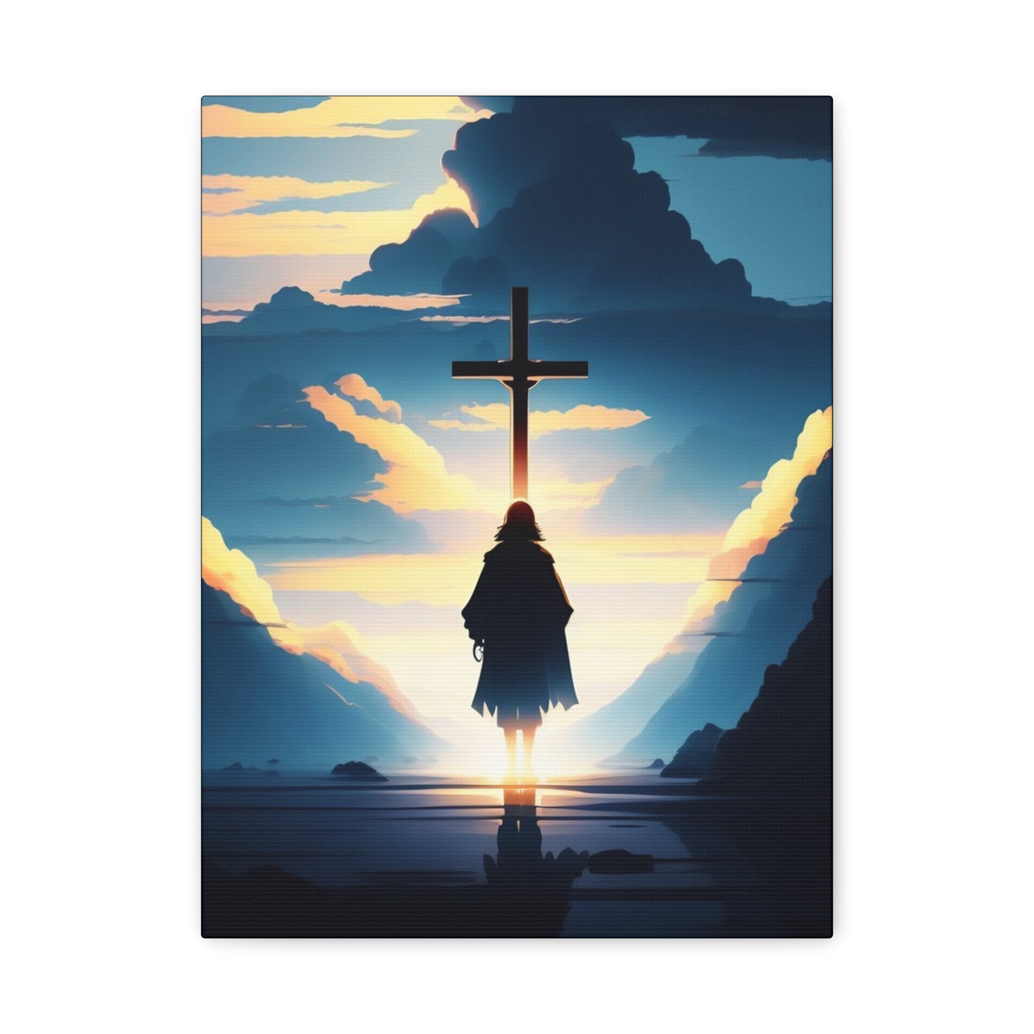 Glorious sight of the cross - Matte Canvas, Stretched, 1.25"