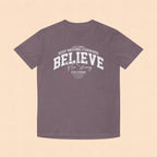Believe Motivational T‑Shirt — Keep Moving Forward Inspirational Tee
