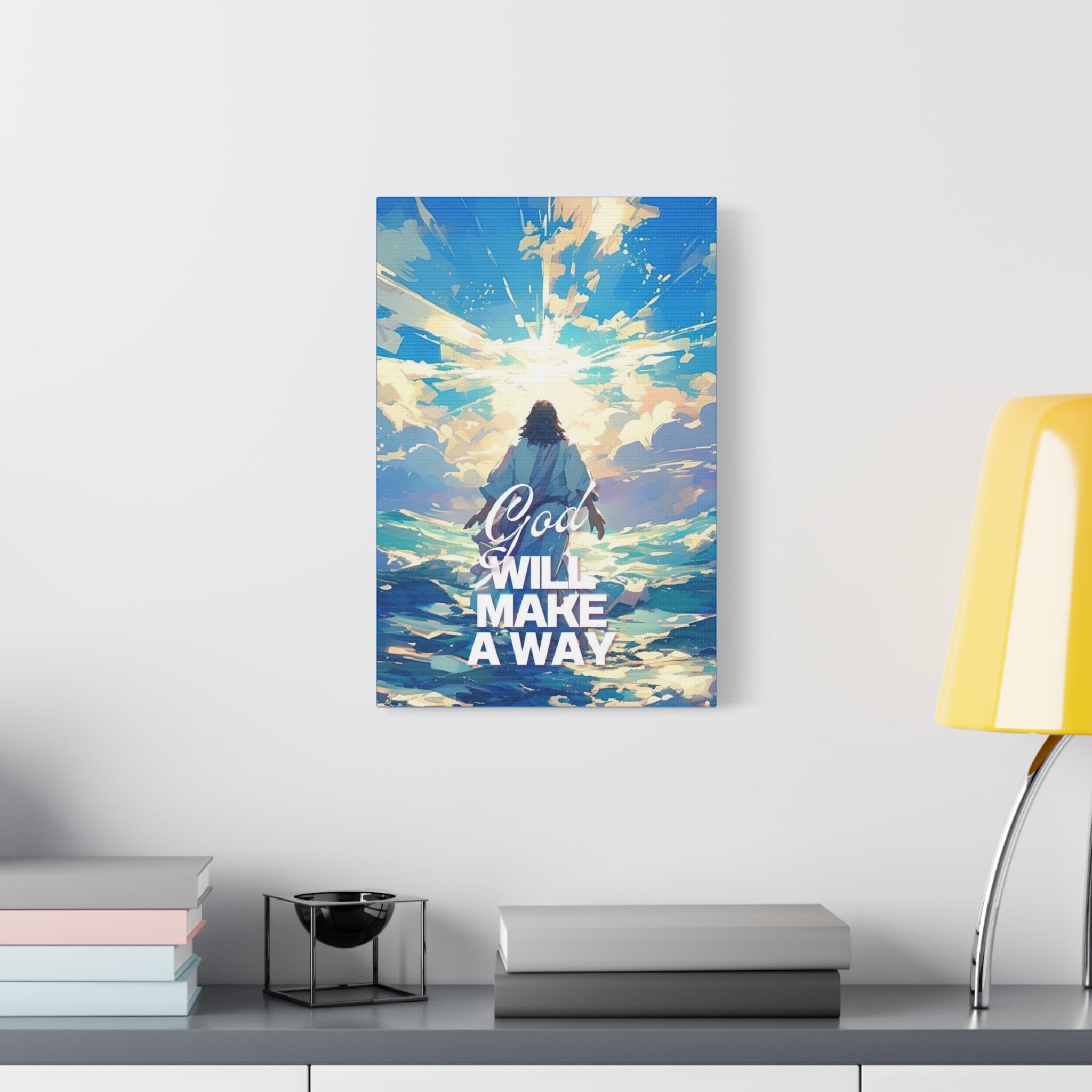 God will make a way - Matte Canvas, Stretched, 1.25"