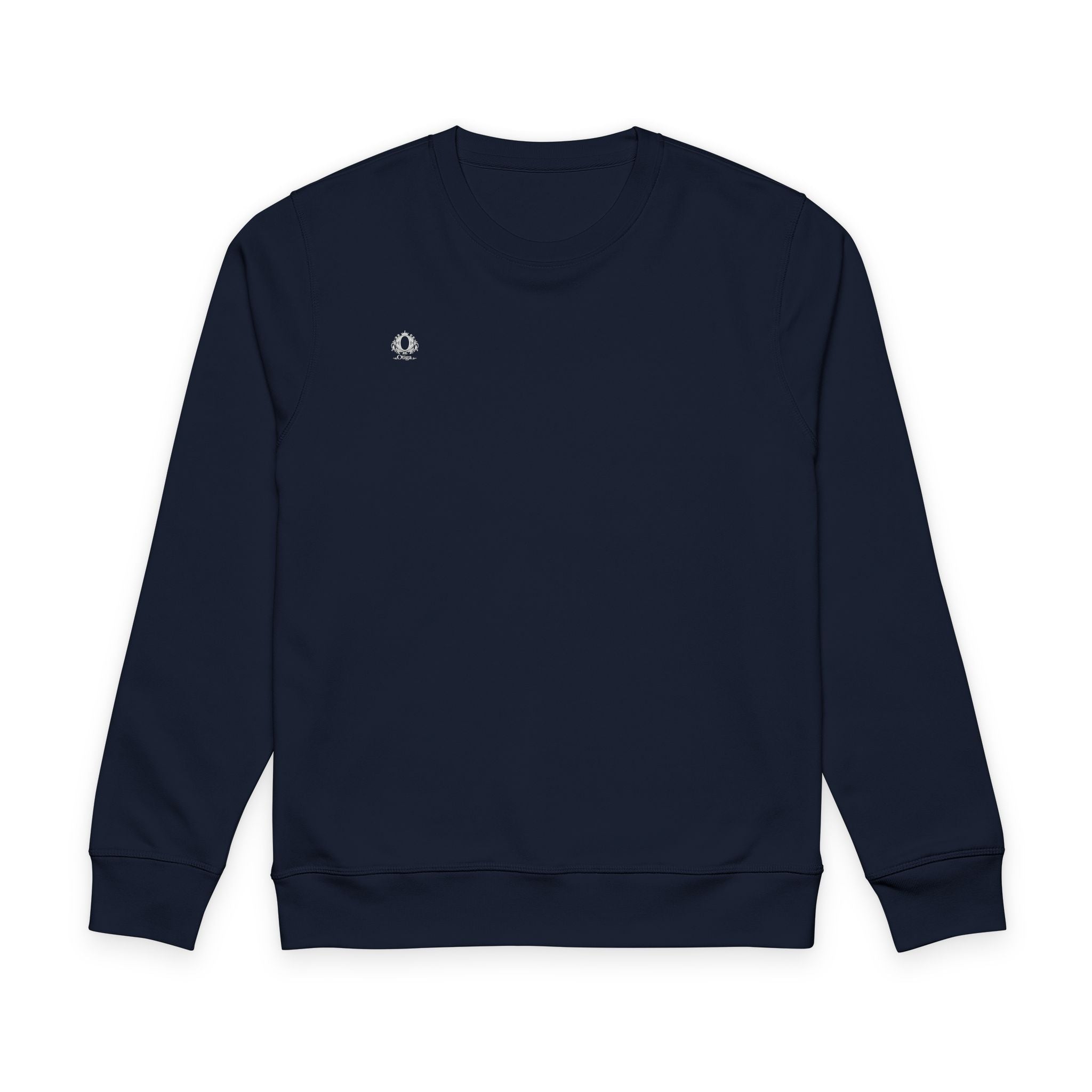 Dreamer Angel Wings Sweatshirt — Blue Feather Back Graphic Crewneck