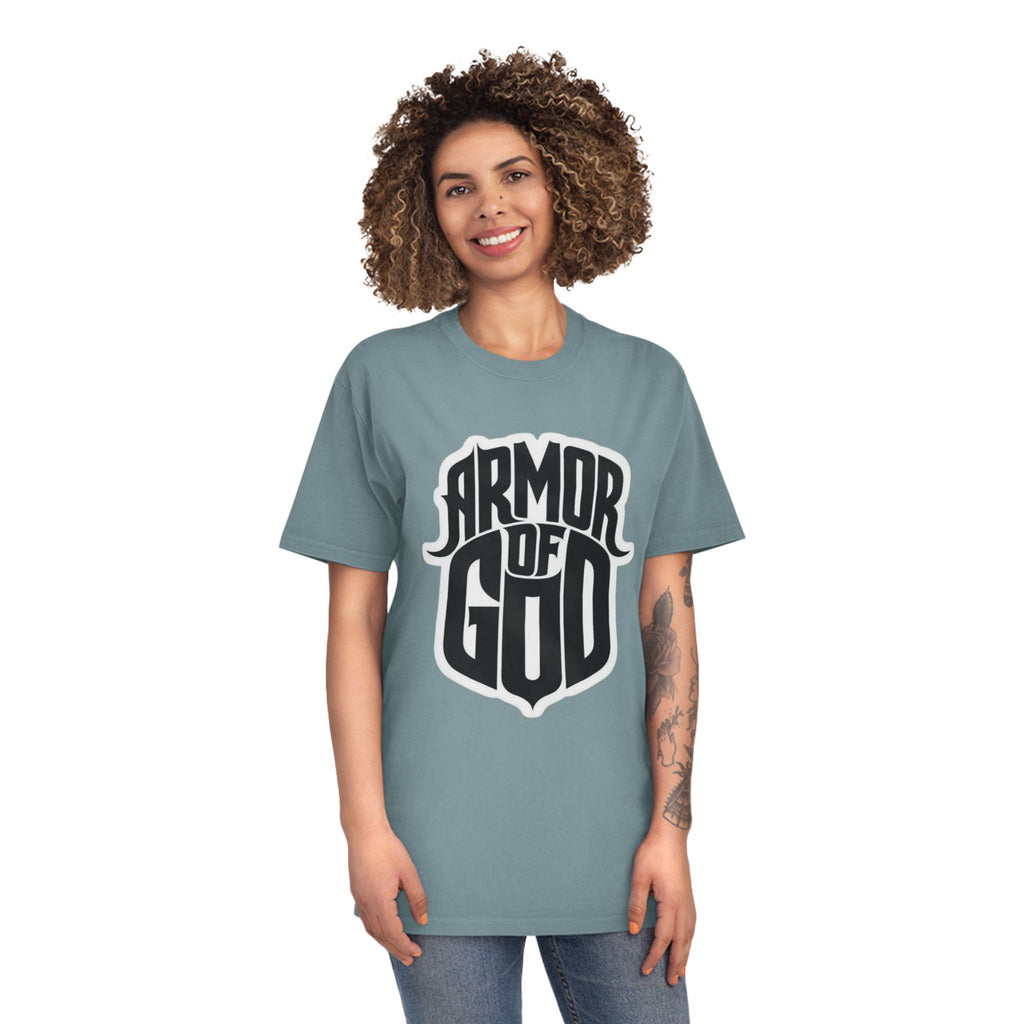Armor of God T‑Shirt — Christian Faith Shield Tee