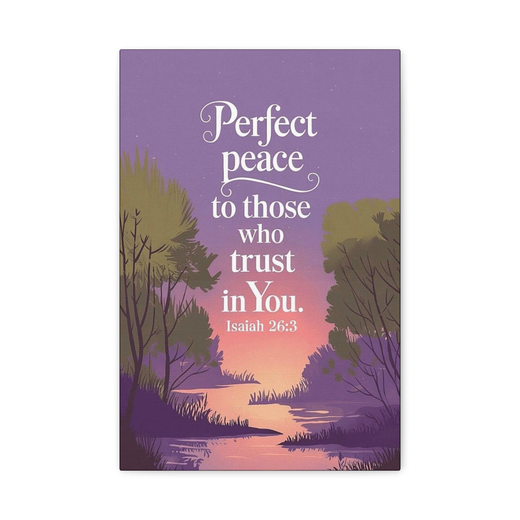 Perfect Peace - Matte Canvas, Stretched, 1.25"