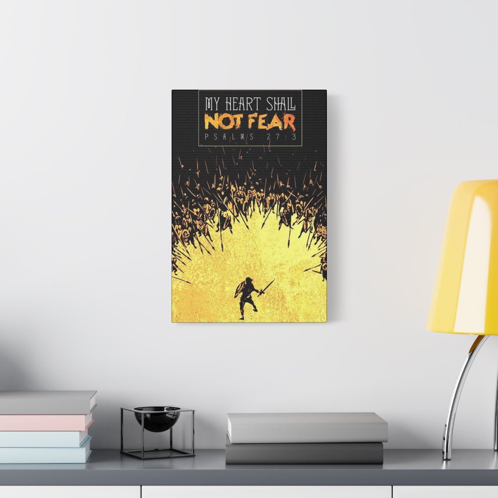 My Heart Shall Not Fear - Matte Canvas, Stretched, 1.25"