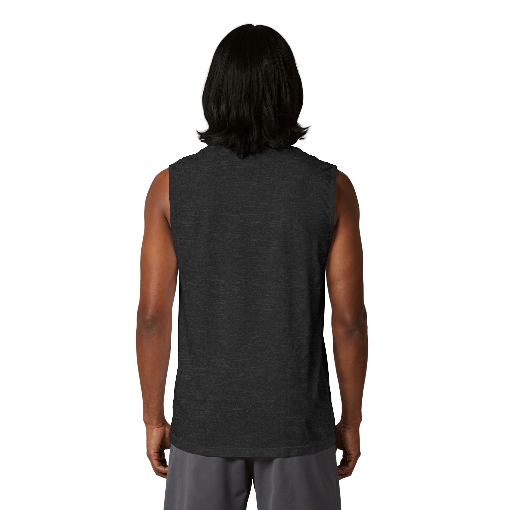He Is Rizzin' Basketball Muscle Tank — Vintage Dunk Graphic Tank Top