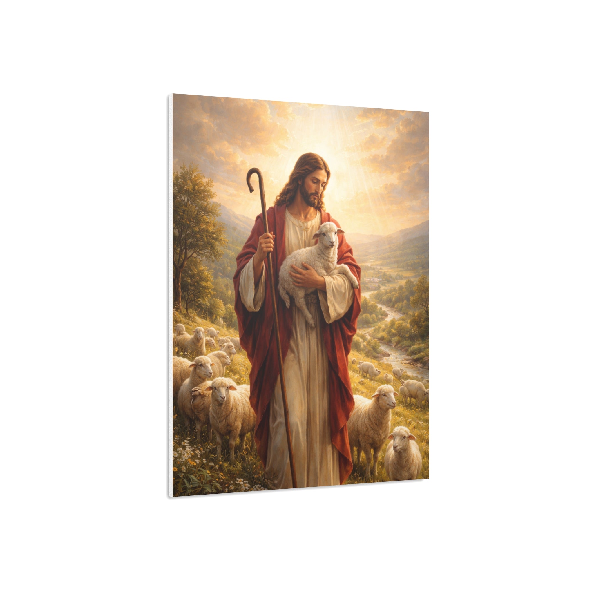 Jesus the Good Shepherd - Religious Christian Wall Art