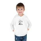 Toddler Hoodie — 'I Am Saved' Lamb & Jesus Portrait Christian Pullover