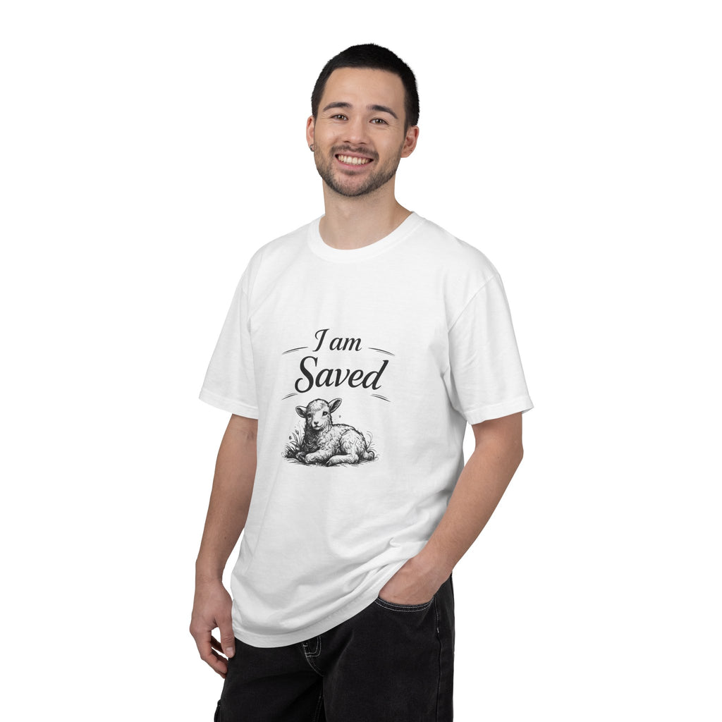 I am Saved - Good Friday Christ Crowned with Thorns T-Shirt — Resurrection Reminder