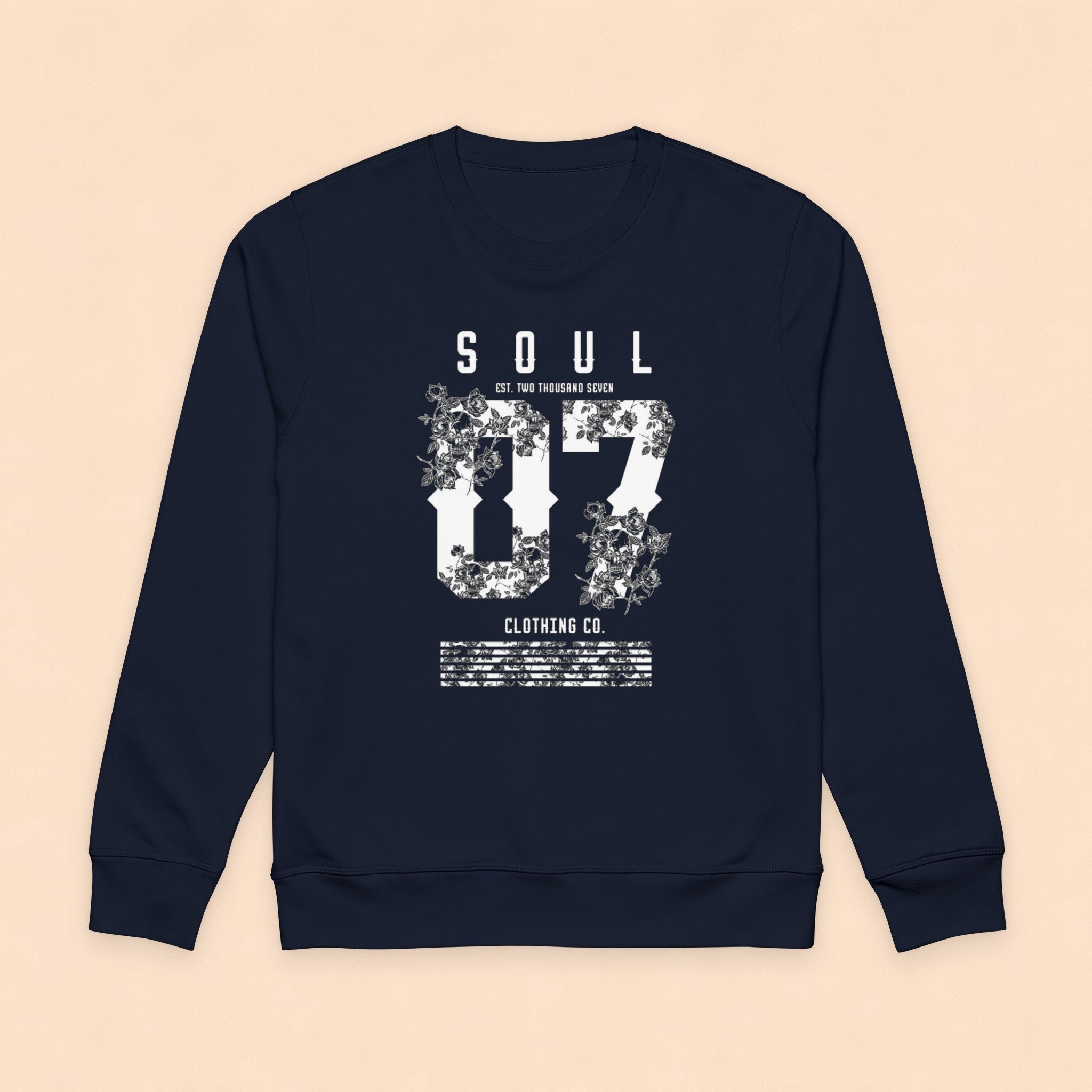 Soul 07 Floral Graphic Sweatshirt