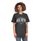 Believe Motivational T‑Shirt — Keep Moving Forward Inspirational Tee