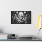 Resurrection Jesus Matte Canvas Wall Art — Stretched Religious Christian Print