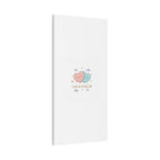 Love Is in the Air Heart Illustration Canvas | Micro‑Romance Galentine’s Pastel