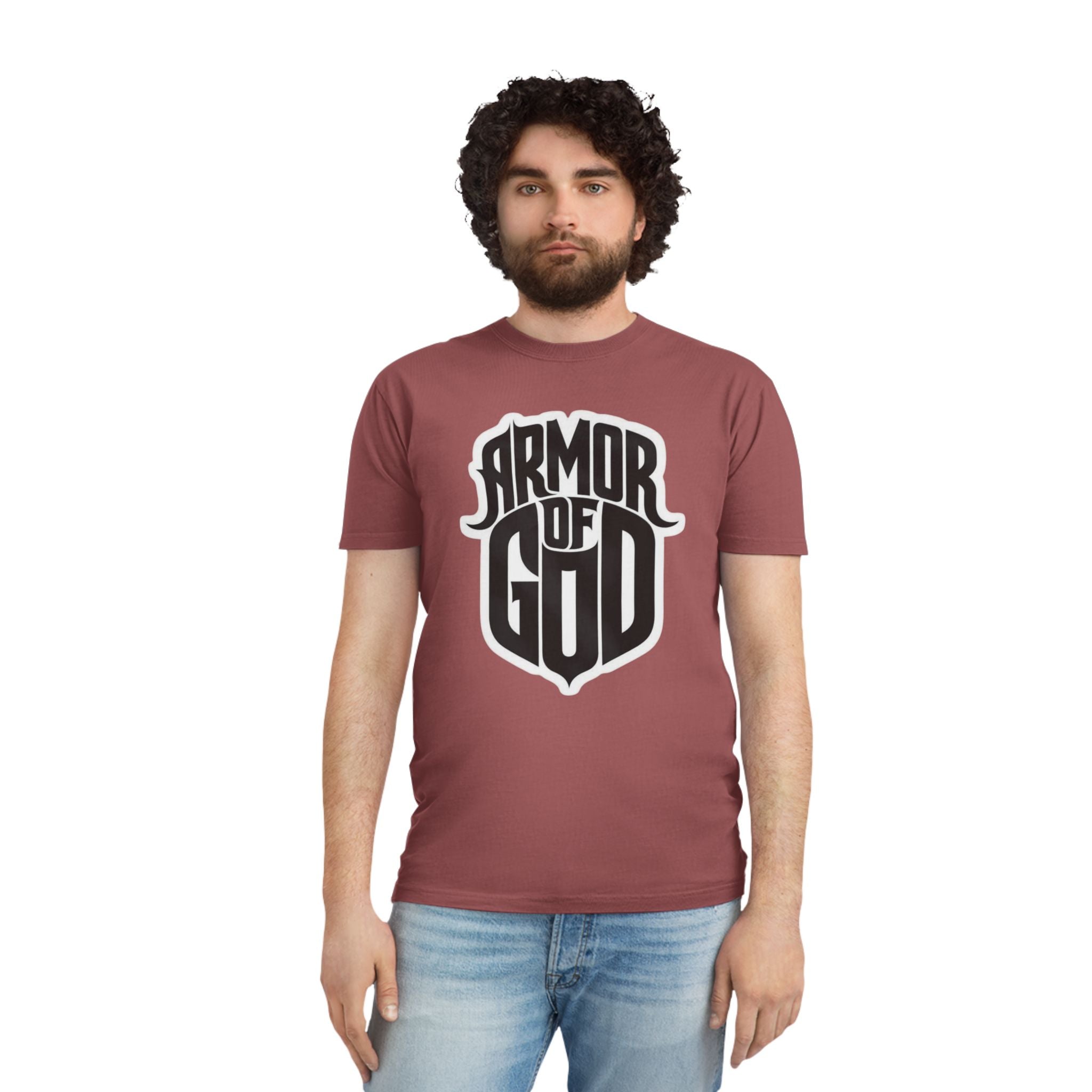 Armor of God T‑Shirt — Christian Faith Shield Tee