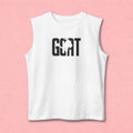 GOAT Muscle Tank Top — Number 91 Graphic Back, Athletic Streetwear