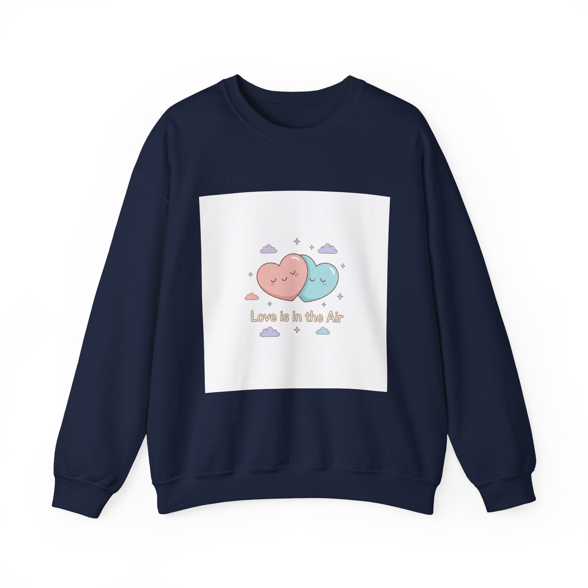 Love Is in the Air Sweatshirt | Micro-Romance Pastel Hearts, Galentine’s, Self-Love