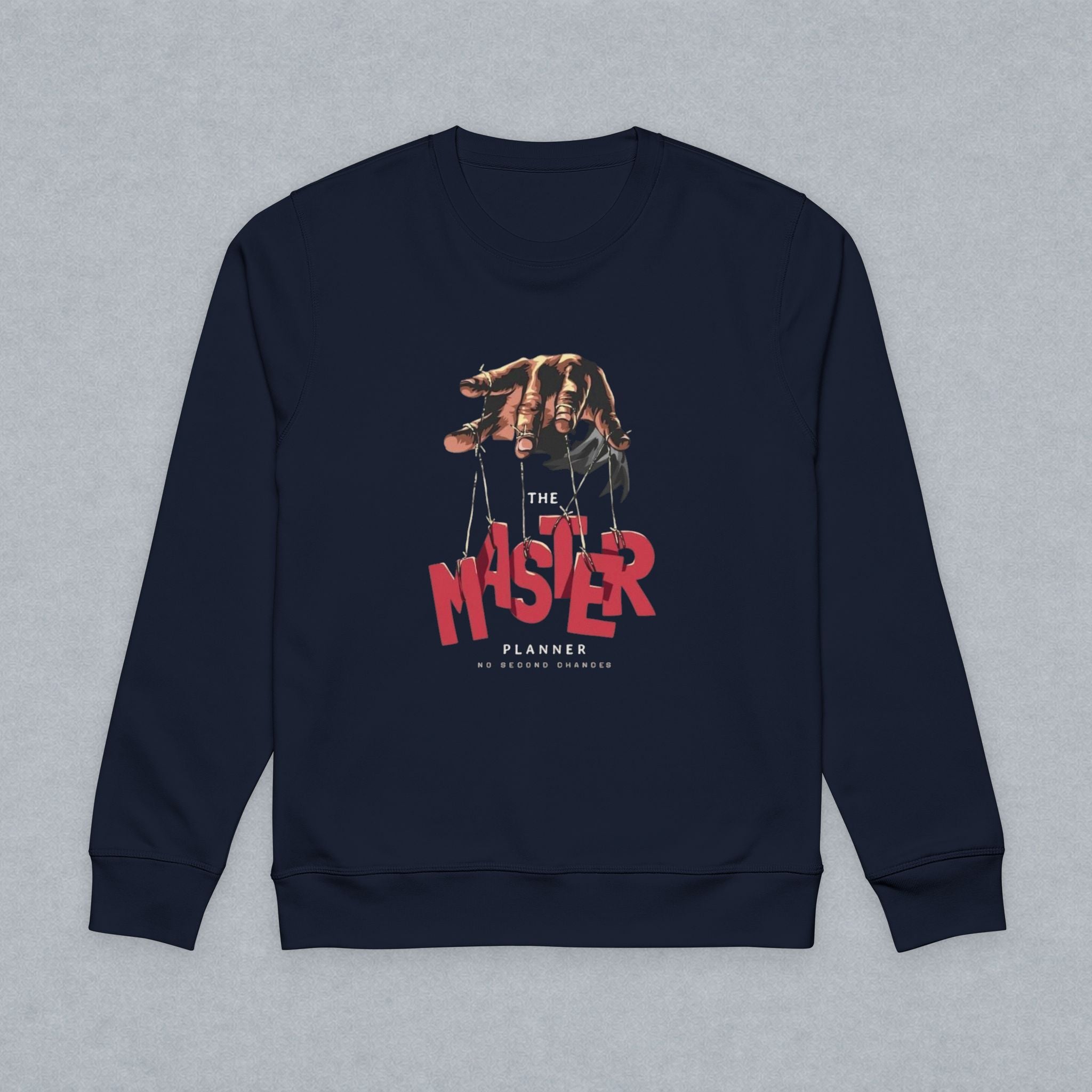 Master Graphic Sweatshirt — Vintage Skate Vibe Crewneck