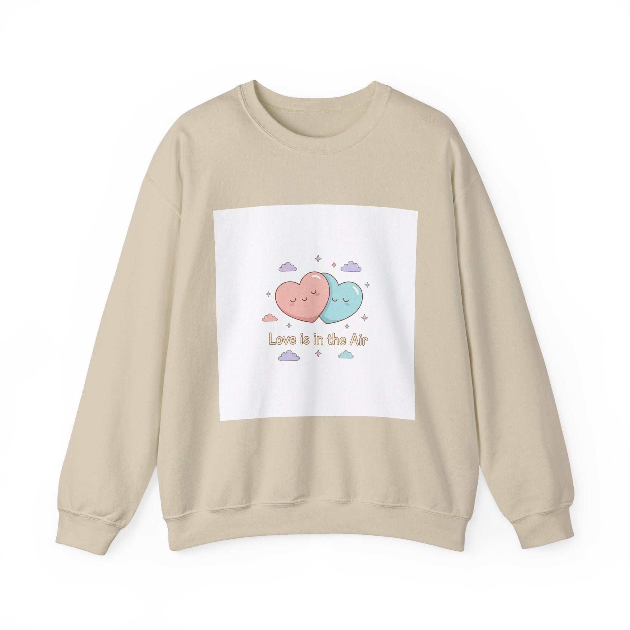 Love Is in the Air Sweatshirt | Micro-Romance Pastel Hearts, Galentine’s, Self-Love