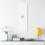 Love Is in the Air Heart Illustration Canvas | Micro‑Romance Galentine’s Pastel