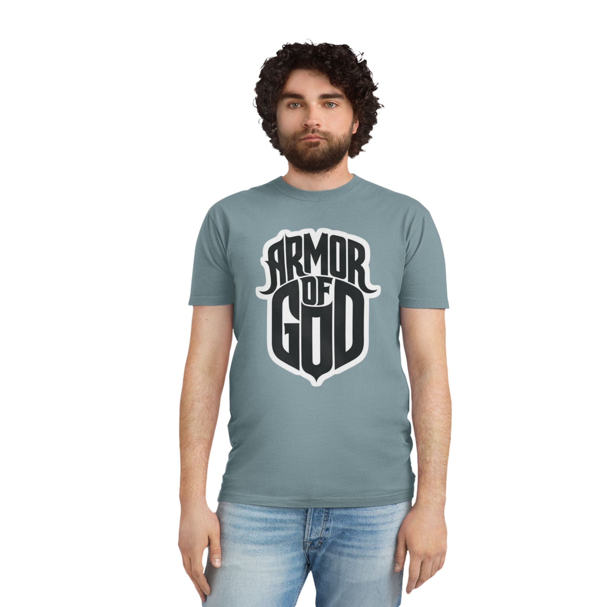 Armor of God T‑Shirt — Christian Faith Shield Tee