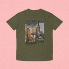 Los Angeles NYC Vintage Graphic Tee — 'Enjoy The Moment' Faded Shirt