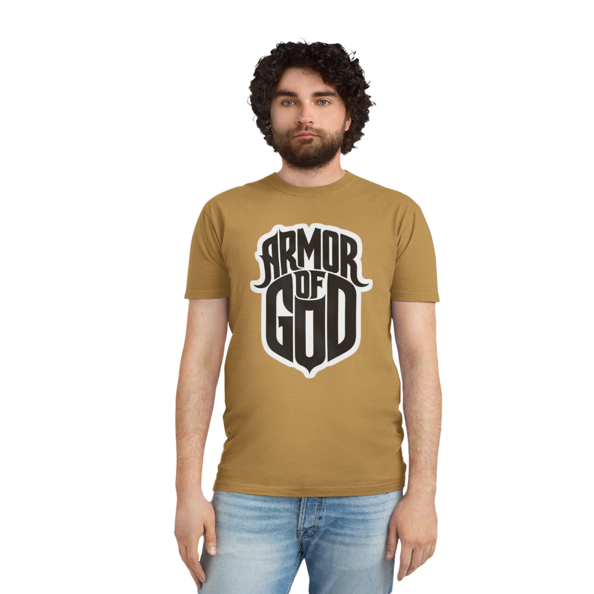 Armor of God T‑Shirt — Christian Faith Shield Tee