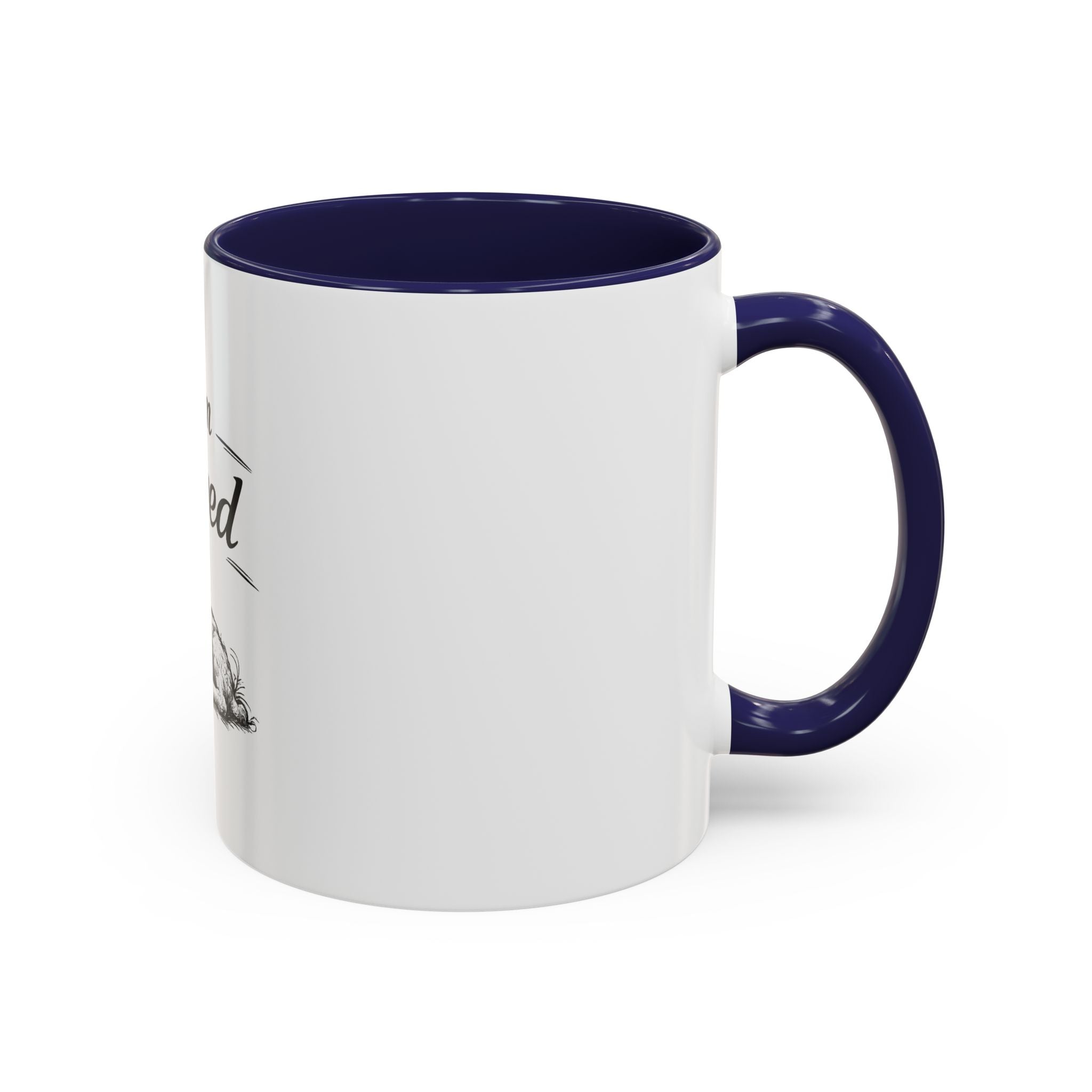 I Am Saved Lamb Coffee Mug — Christian Faith Accent Mug (11/15 oz)