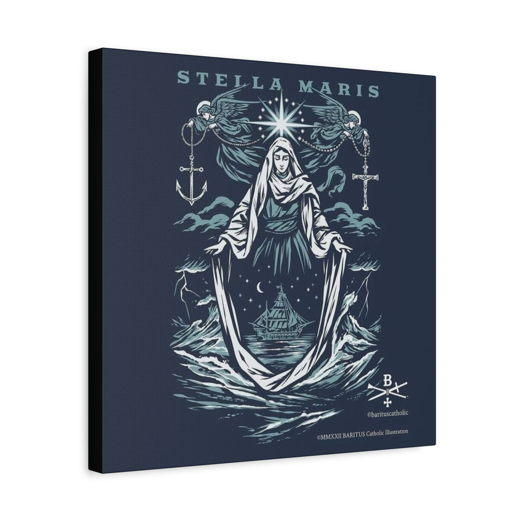 Stella Maris Canvas Art - Marian Maritime Wall Decor