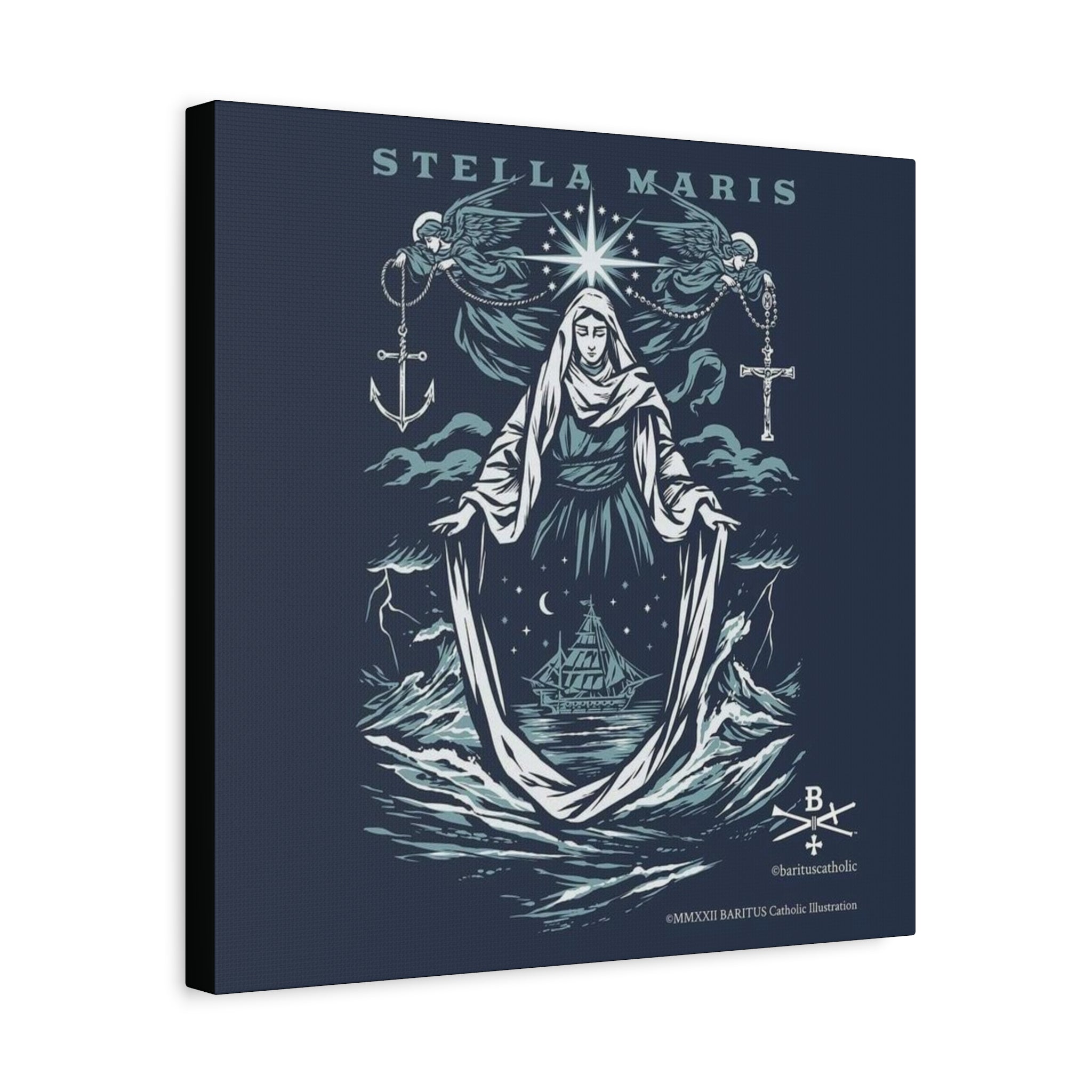Stella Maris Canvas Art - Marian Maritime Wall Decor