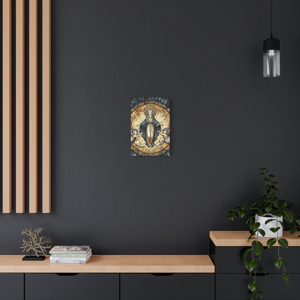 Virgin Mary - Mystic Matte Canvas, Stretched, 1.25"