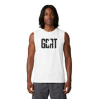 GOAT Muscle Tank Top — Number 91 Graphic Back, Athletic Streetwear