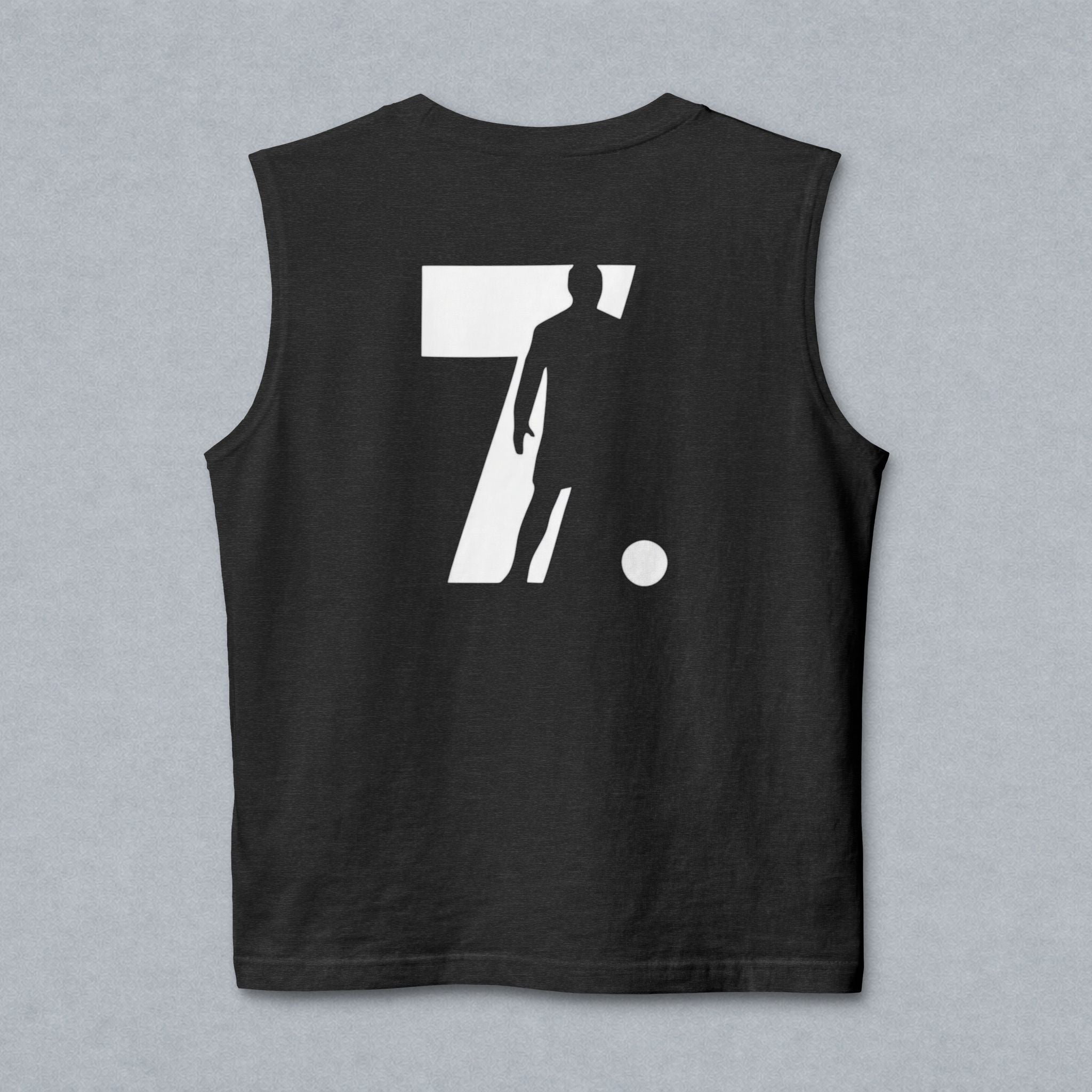 GOAT Soccer Tank Top — 'Cristian Ronaldo 7' Muscle Tee