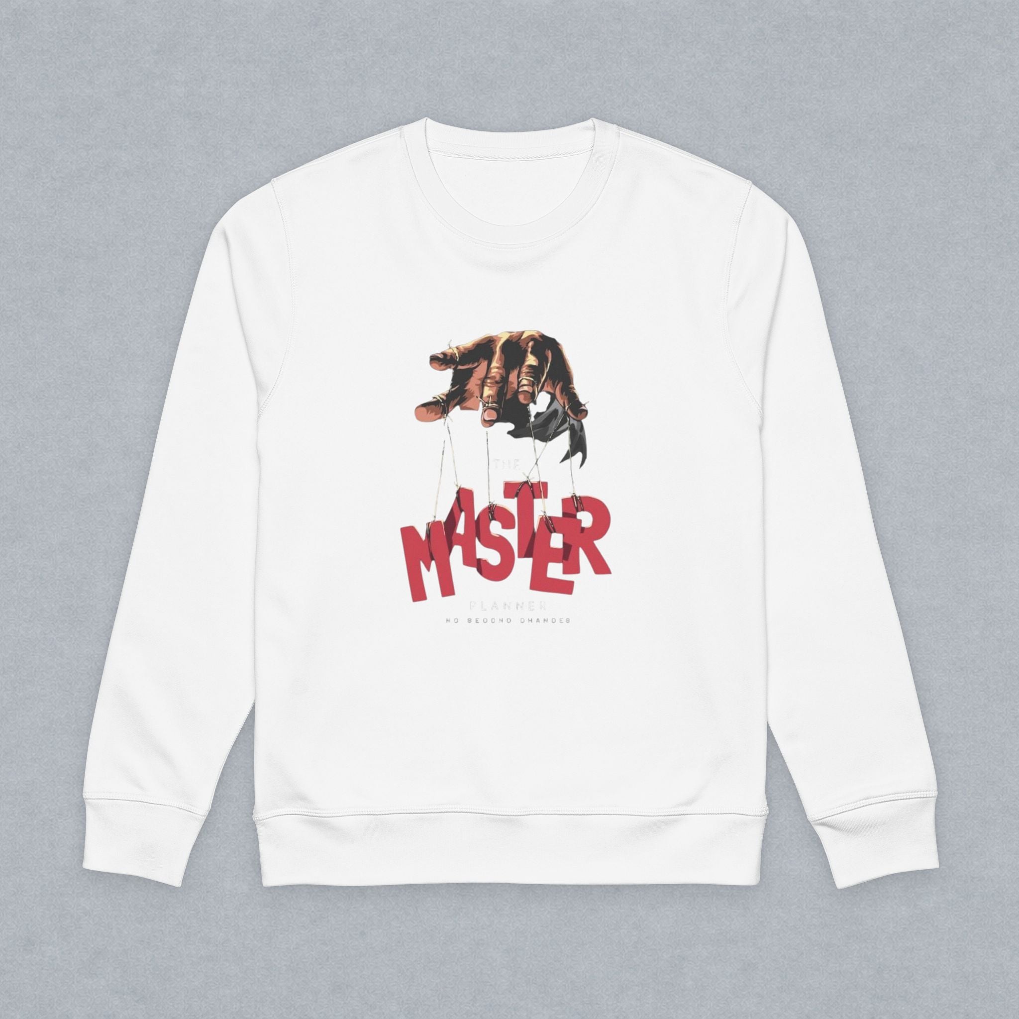 Master Graphic Sweatshirt — Vintage Skate Vibe Crewneck