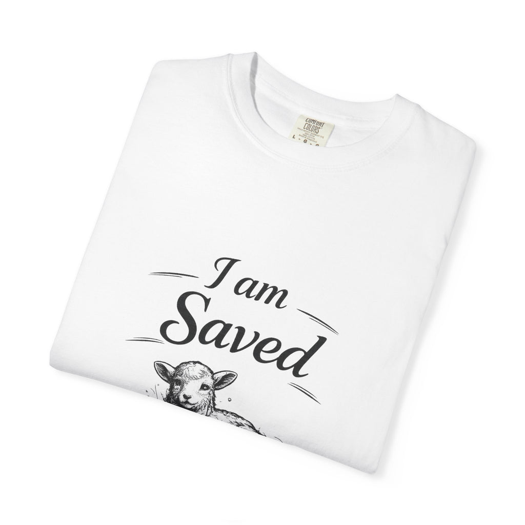 I am Saved - Good Friday Christ Crowned with Thorns T-Shirt — Resurrection Reminder