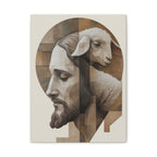 Jesus the Lamb of God - Matte Canvas, Stretched, 1.25"