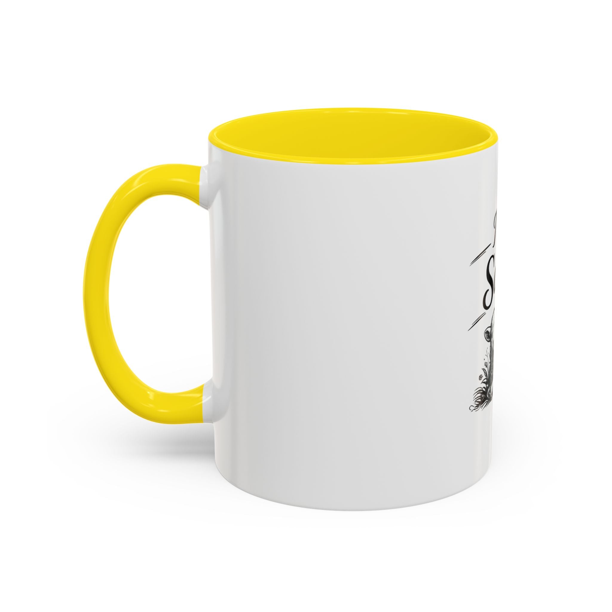 I Am Saved Lamb Coffee Mug — Christian Faith Accent Mug (11/15 oz)