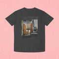 Los Angeles NYC Vintage Graphic Tee — 'Enjoy The Moment' Faded Shirt