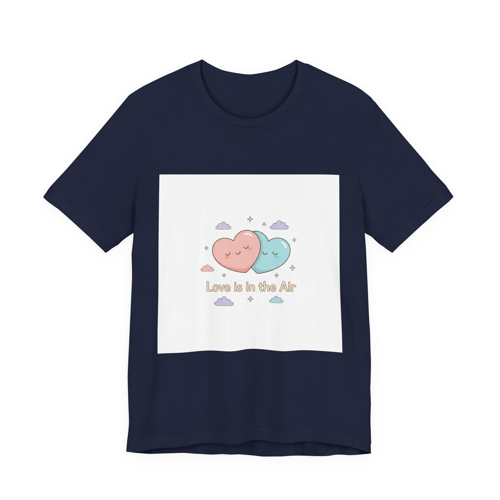 Love Is In The Air tee | Micro-Romance pastel hearts, Galentine’s self-love