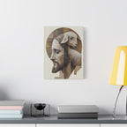 Jesus the Lamb of God - Matte Canvas, Stretched, 1.25"