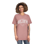 Believe Motivational T‑Shirt — Keep Moving Forward Inspirational Tee