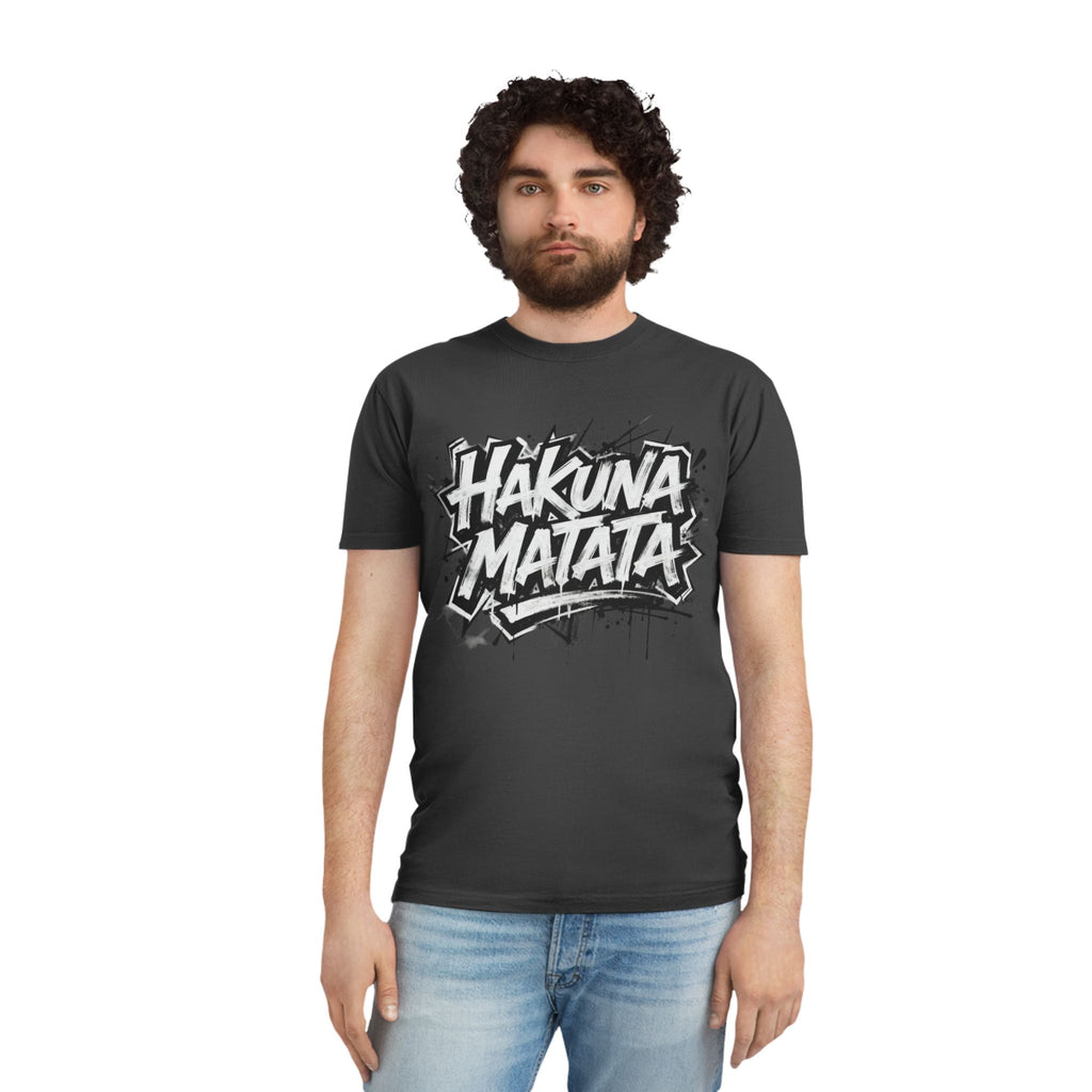 Hakuna Matata Graphic Tee — Retro Graffiti Relaxed T-Shirt