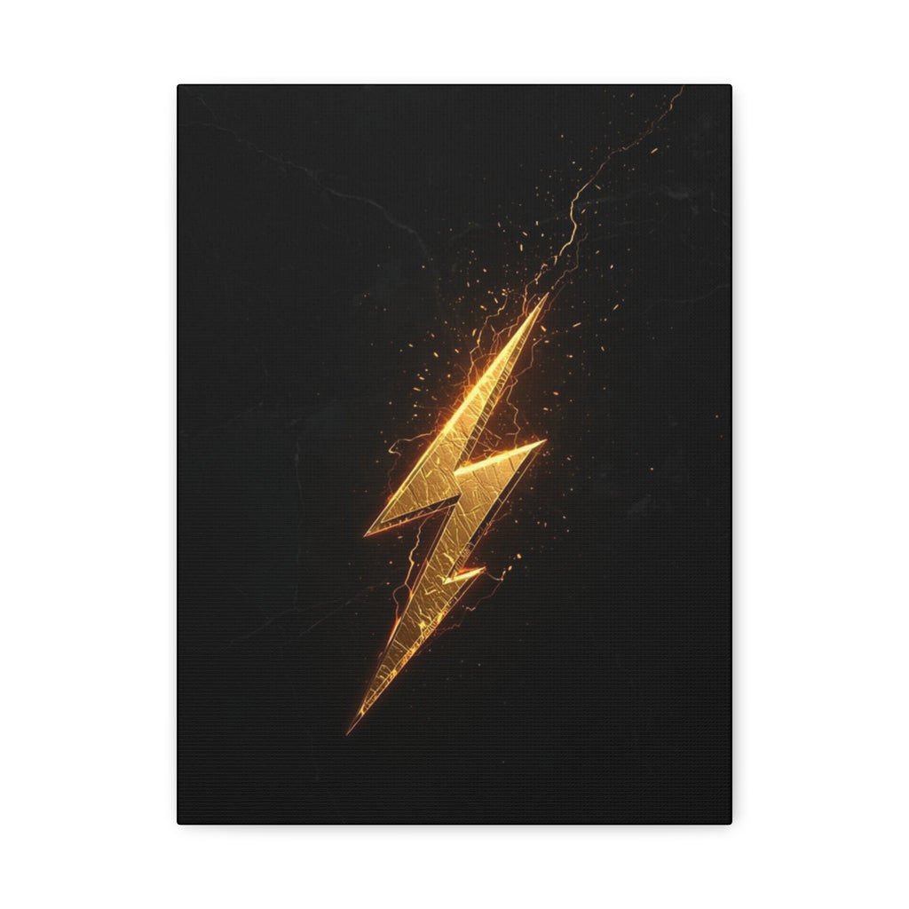 Flash Bolt - Matte Canvas, Stretched, 1.25"