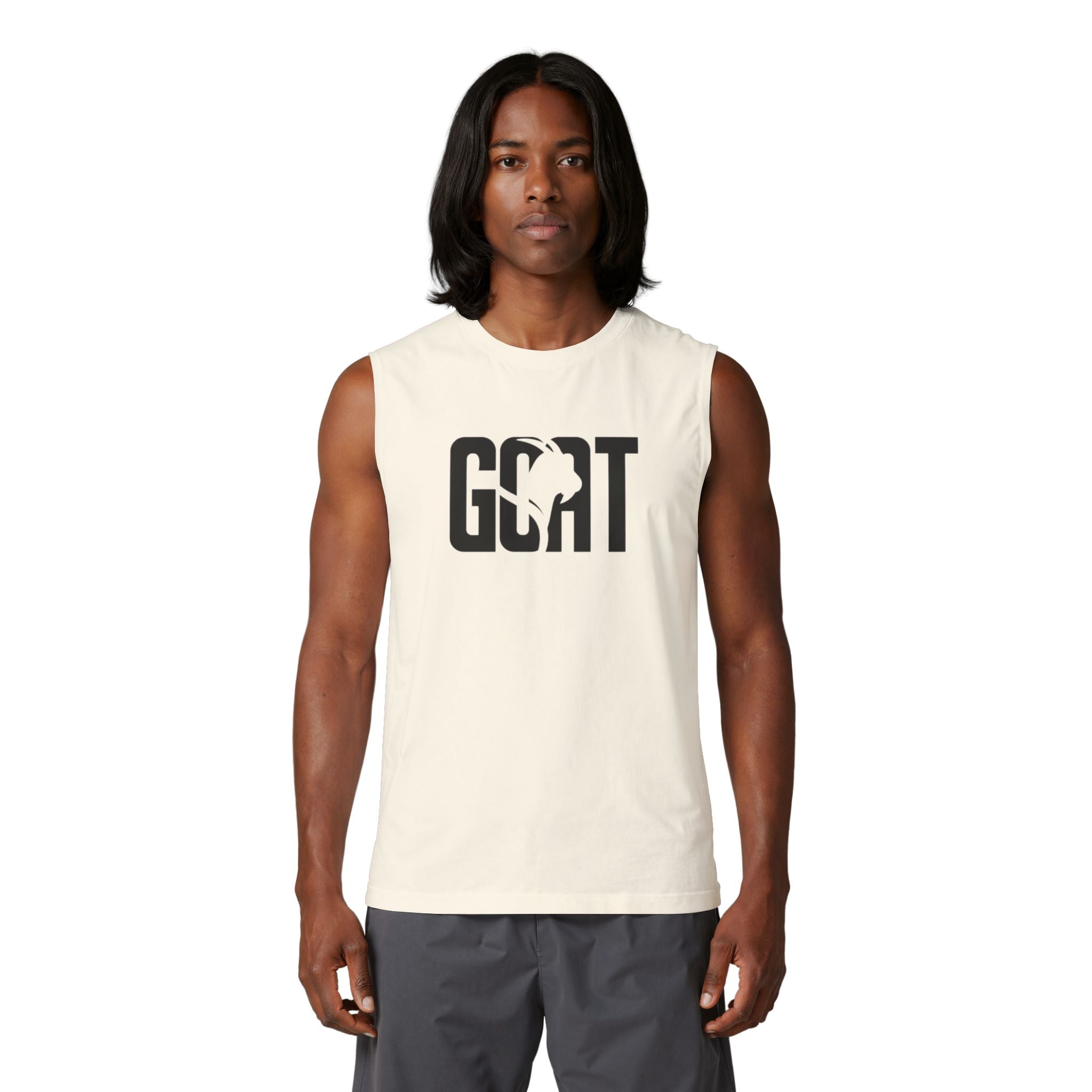 GOAT Soccer Tank Top — Messi Back Print