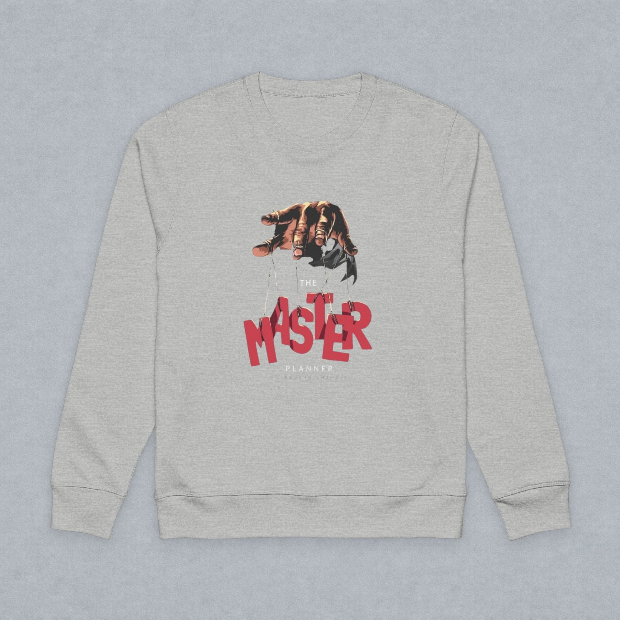 Master Graphic Sweatshirt — Vintage Skate Vibe Crewneck