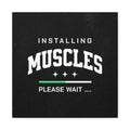 Installing Muscles Canvas Wall Art – Fitness Progress Print