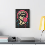 Retro Pop David Bust Canvas