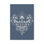 Alleluia Religious Wall Canvas — Matte Stretched Faith Art