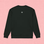Sweatshirt — 'AURA' Rock Logo Organic Crewneck