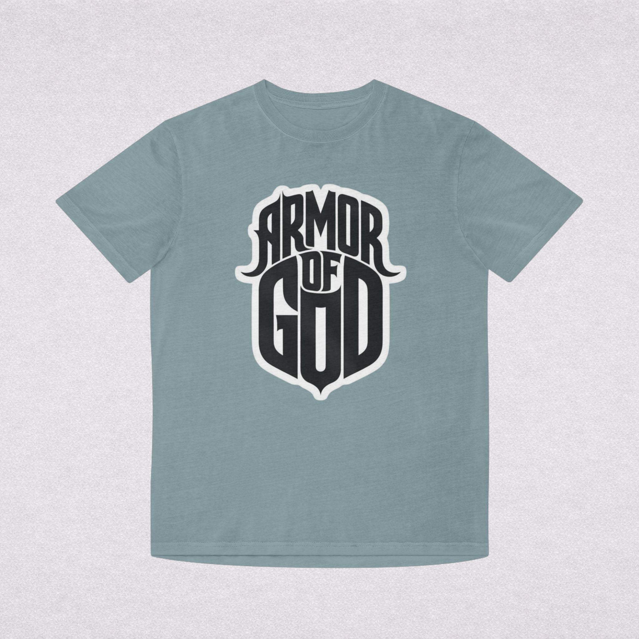 Armor of God T‑Shirt — Christian Faith Shield Tee