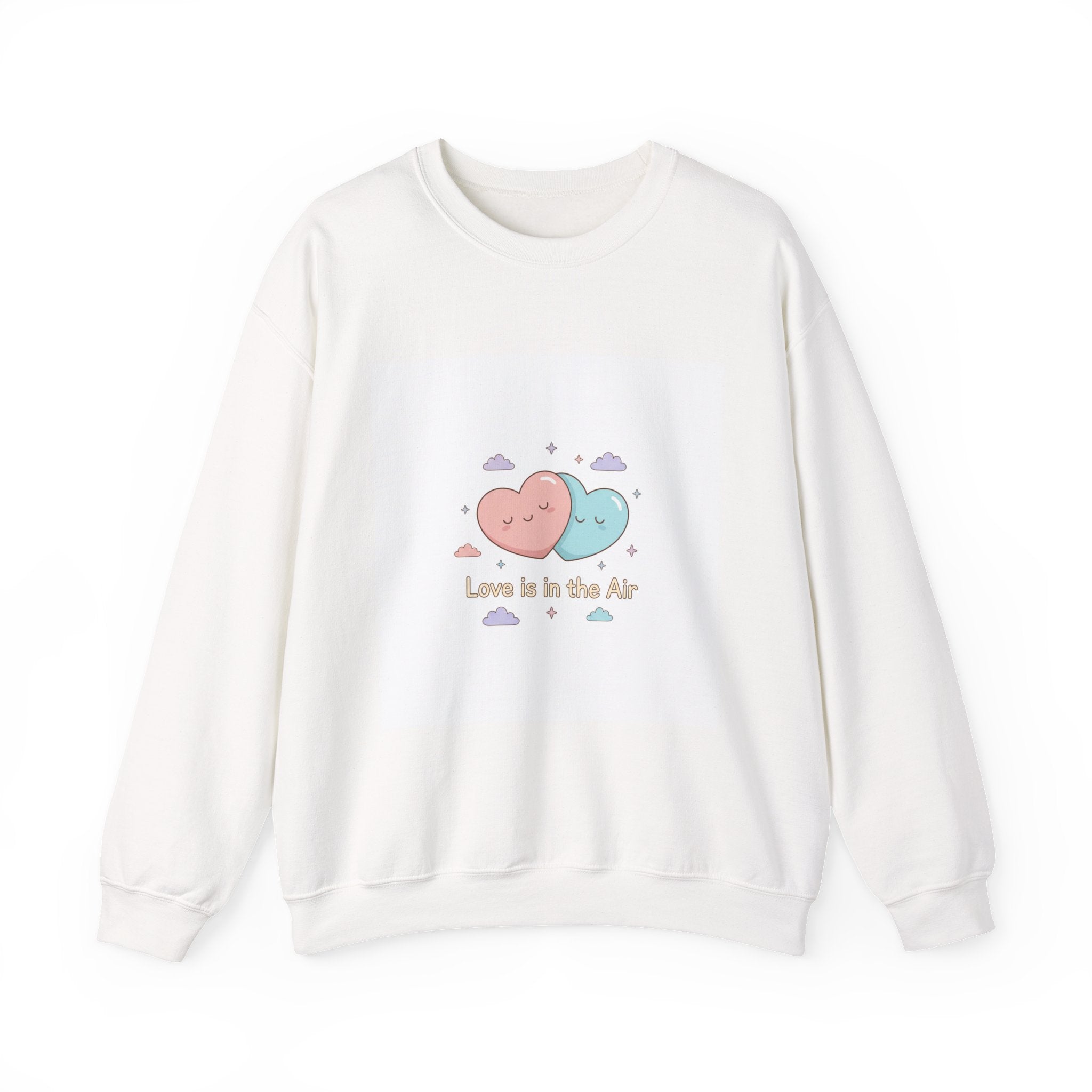 Love Is in the Air Sweatshirt | Micro-Romance Pastel Hearts, Galentine’s, Self-Love